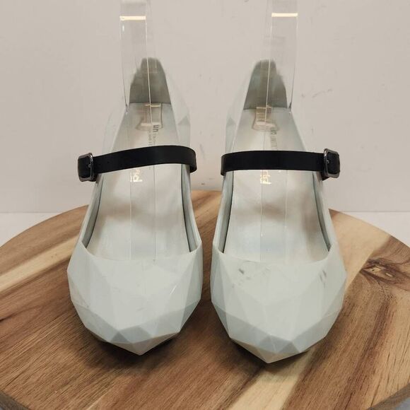 UNITED NUDE Hybrid Heels Pearl White/Gray Women's Size EU 39 / US 8.5 - Picture 2 of 10